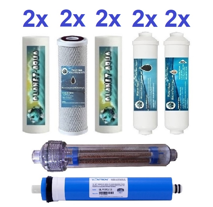 3 Jahre Ersatzfilter 7 Stufen Umkehrosmose Wasserfilter Kartuschen Patronen Set 3 Jahre Ersatzfilter 7 Stufen Umkehrosmose Wasserfilter Kartuschen Patronen Set