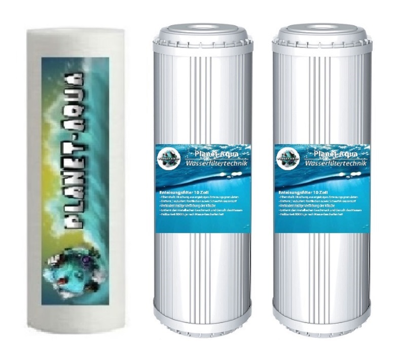 Eisenfilter Set + Schaumfilter