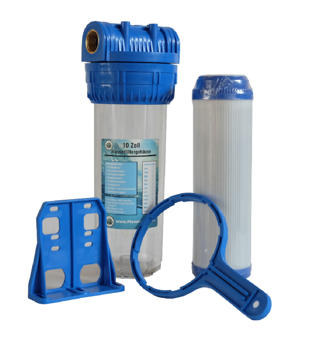 Leerkartusche Filter Umkehr Osmose Anlage Wasser Filtergehäuse 10 Zoll 3/4 " 