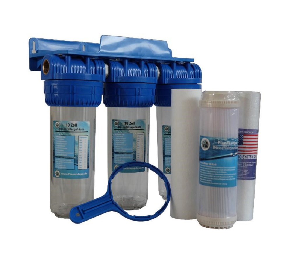 Wasserfilter TIO-6 gegen Sedimente und Kalk im Wasser