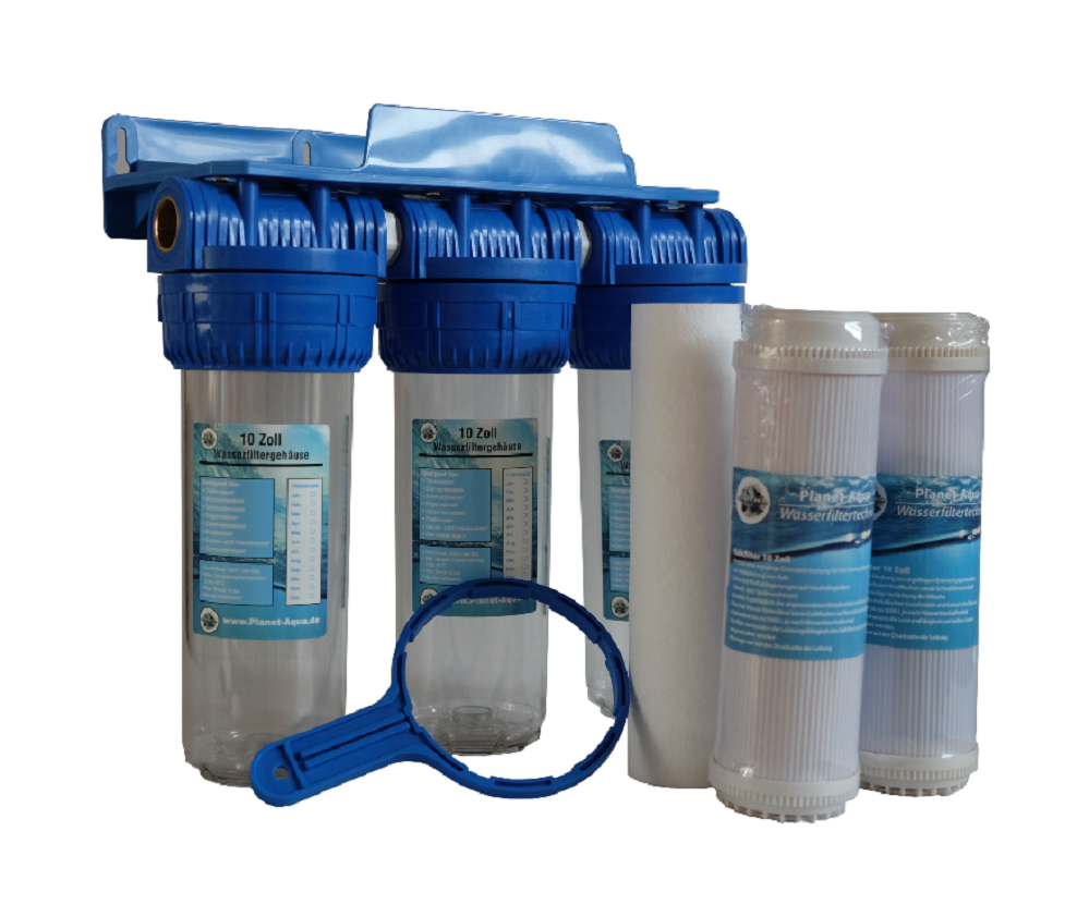 Wasserfilter gegen Eisen Kalk Sedimente