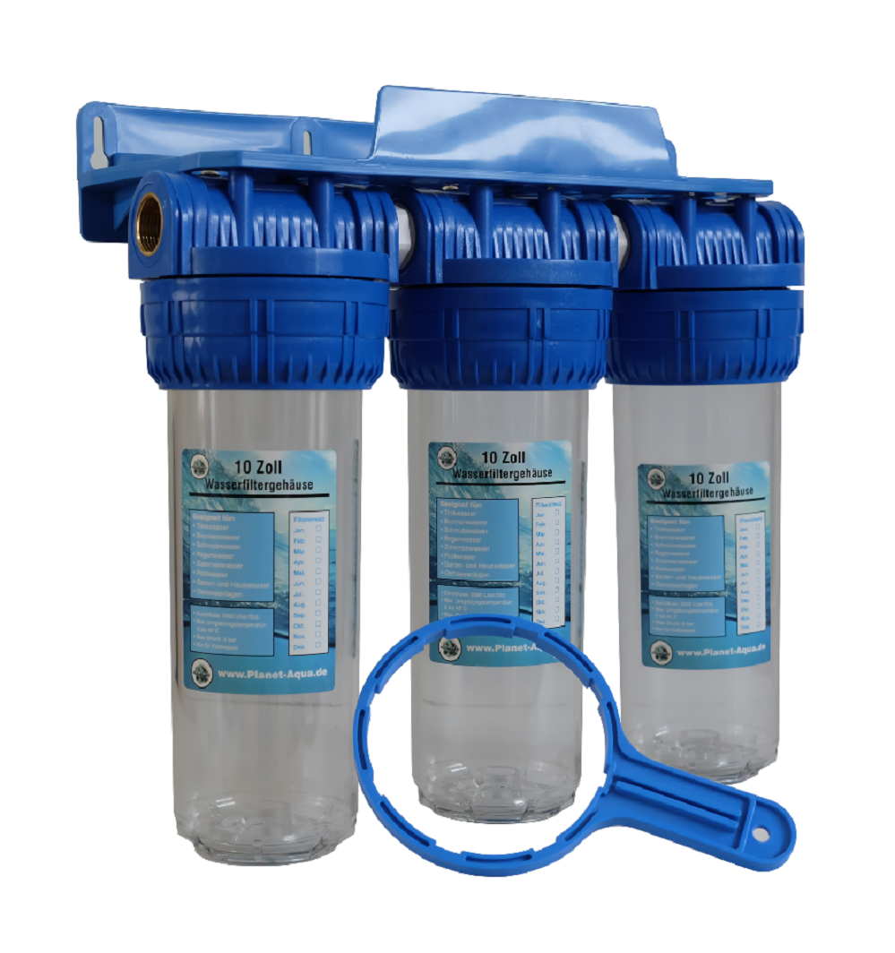 Eisenfilter Vorfilter Patrone 10 Zoll Wasserfilter gegen Eisen im  Brunnenwasser Trinkwasser Poolwasser
