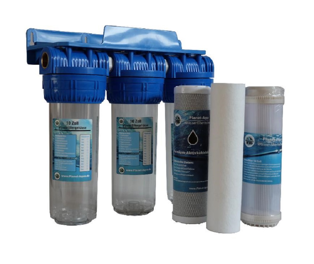 für Produkte von Aquafilter Wandhalter für Wasserfiltergehäuse