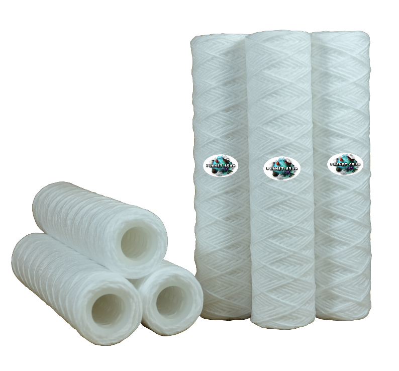 Sediment Wickelfilter 10 Zoll für Wasser Filtergehäuse Sediment Wickelfilter 10 Zoll für Filtergehäuse