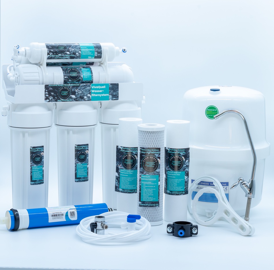 5 und 6 Stufen Anlage mit Wasserhahnadapter