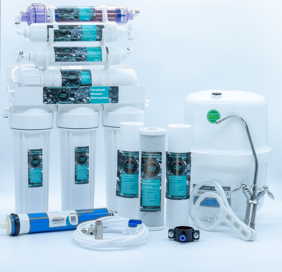 7 Stufen Anlage mit 38 Adapter